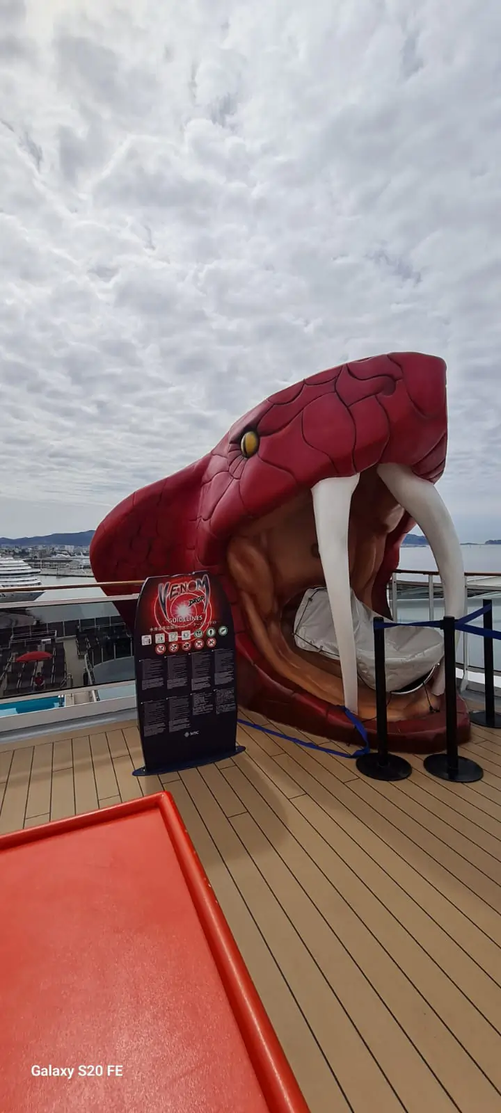 Venom Drop MSC World Europa