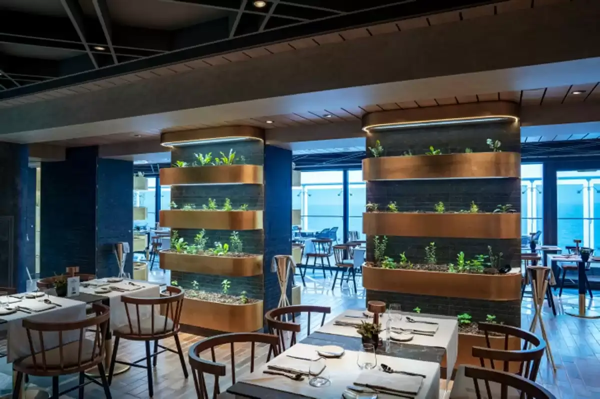 Restaurant de spécialité Chef's Garden Kitchen MSC World Europa