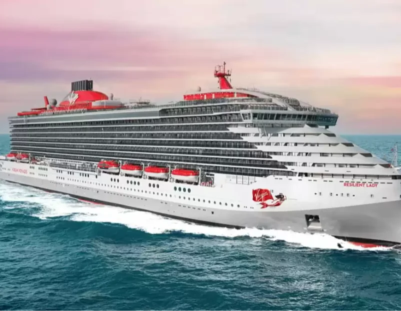 Le bateau de croisière Resilient Lady (Virgin Voyages)