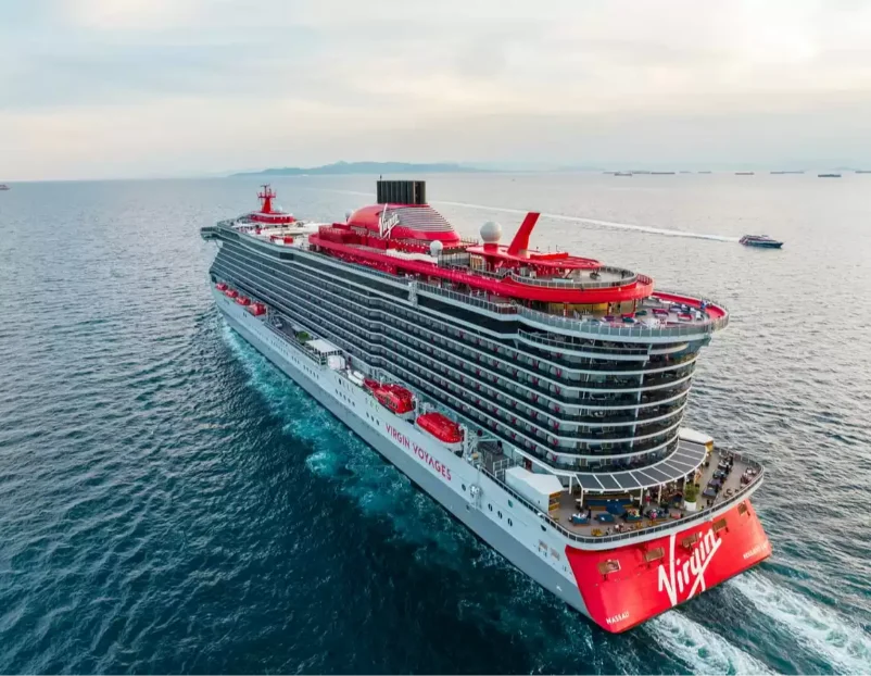Le bateau de croisière Resilient Lady (Virgin Voyages)