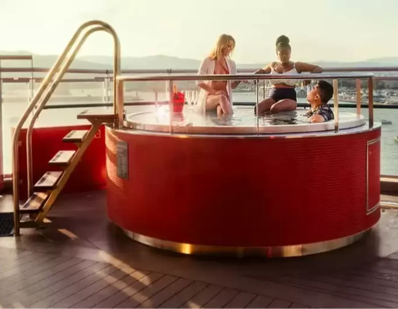 Le bateau de croisière Resilient Lady (Virgin Voyages)