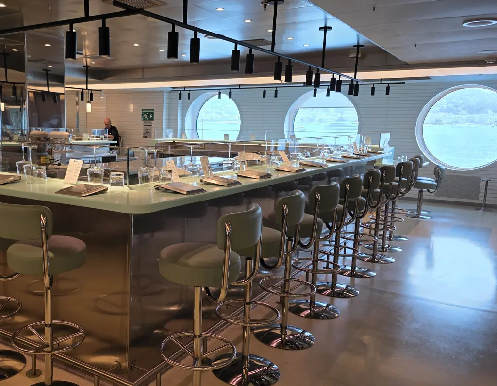 Restauration à bord de l'Allure of the Seas