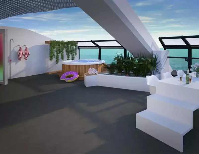 Le bateau de croisière Valiant Lady (Virgin Voyages)