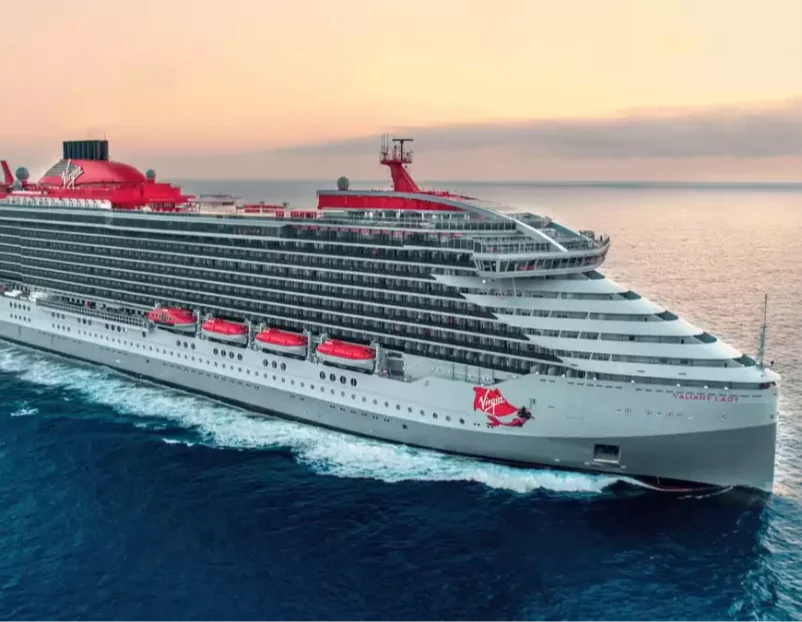 Le bateau de croisière Valiant Lady (Virgin Voyages)