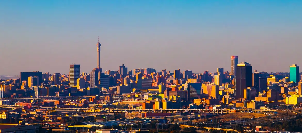 Johannesburg, centre ville, Afrique du Sud
