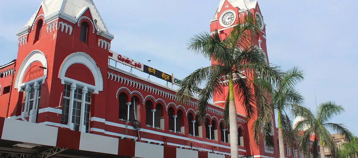 Chennai - Madras, Gare, Inde