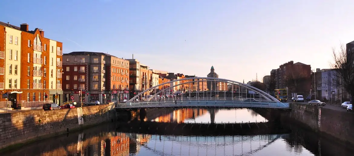 Dublin,pont, Irlande