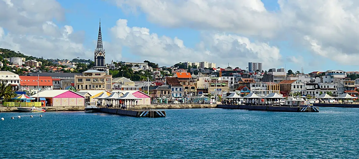 Fort de France, Martinique, Caraïbes