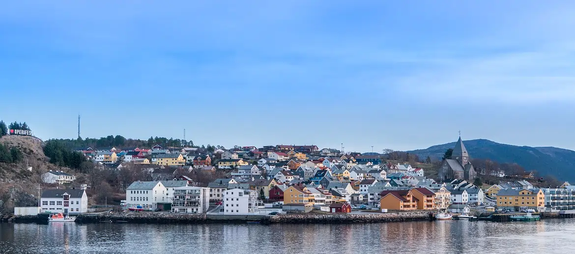 Kristiansund, Panorama, Norvège