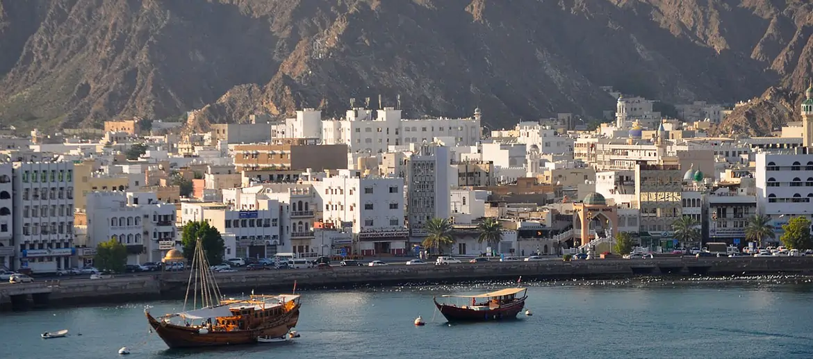 Mascate,Port, Oman