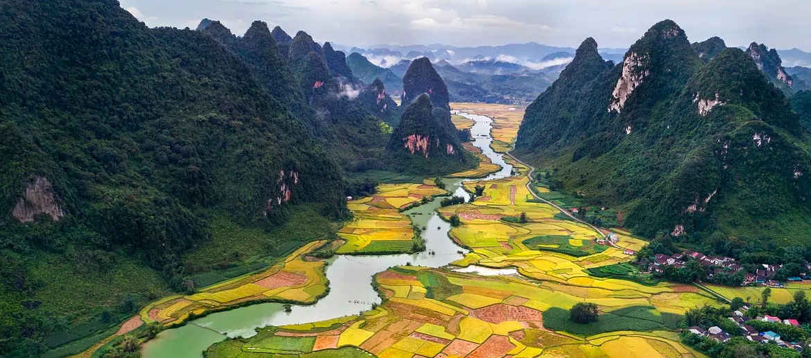 Paysage, Vietnam