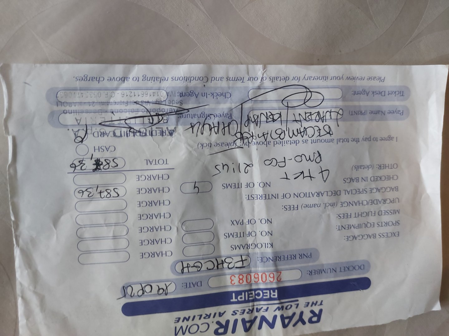 Photo du Costa Toscana de CHRISTIANE